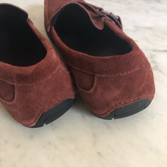 Kenneth Cole Reaction Sound Driver Suede Sz 10M lightly used color Toast - Picture 5 of 6